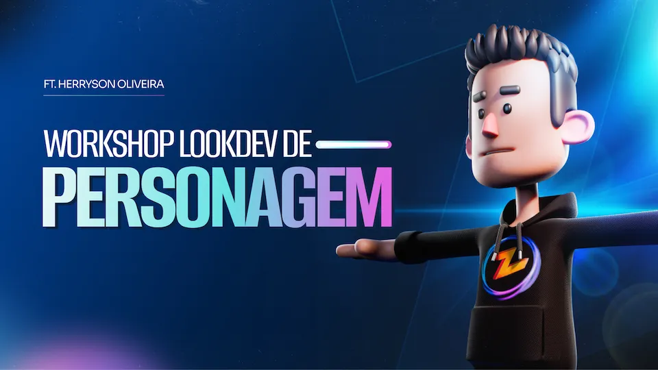 lookdev personagem capa horizontal